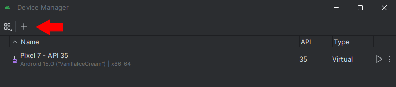 Add emulator to Webstorm