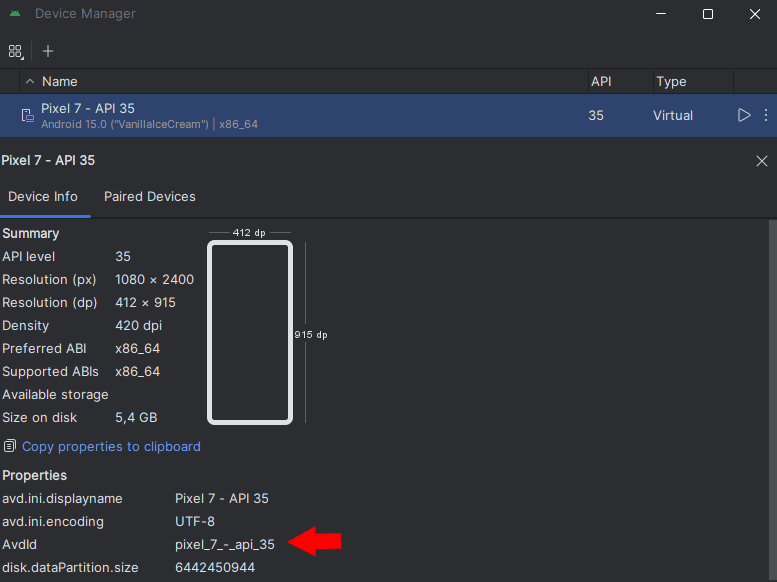 Add emulator to Webstorm