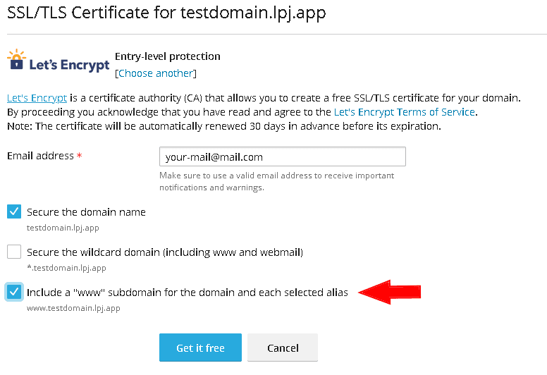 plesk-add-free-ssl-to-domain